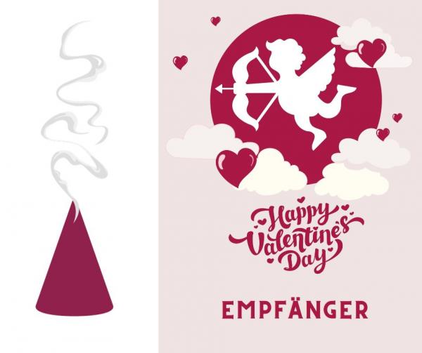 Happy Valentines Day Räucherkegel personalisiert - Incense cones